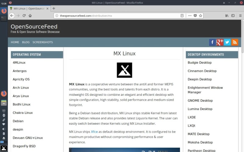 A preview of MX Linux 17.0 - Courtesy distroscreens